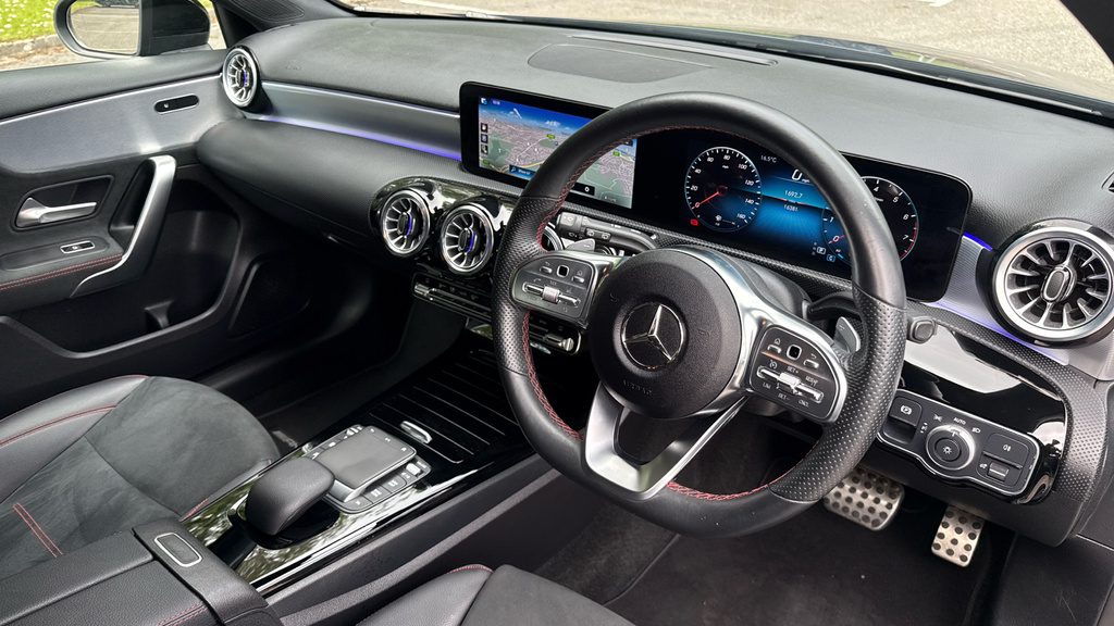 Mercedes-Benz A Class A Class A180 Amg Line Executive PK72CZO Blue #3