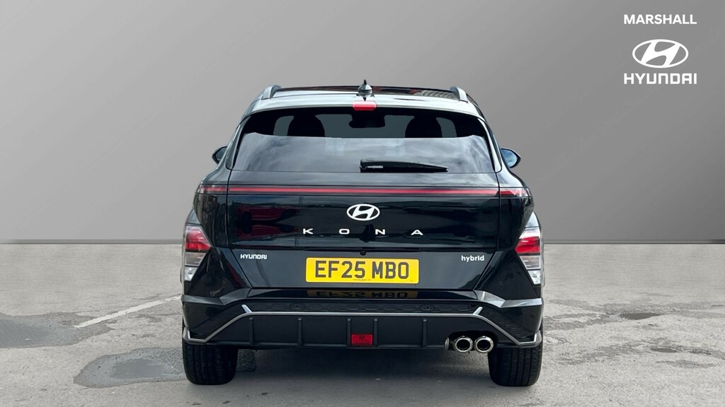 Hyundai Kona Kona 1.6 Hybrid 129 N Line Dct EF25MBO Black #4