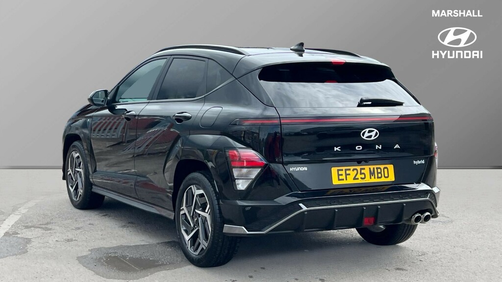 Hyundai Kona Kona 1.6 Hybrid 129 N Line Dct EF25MBO Black #5