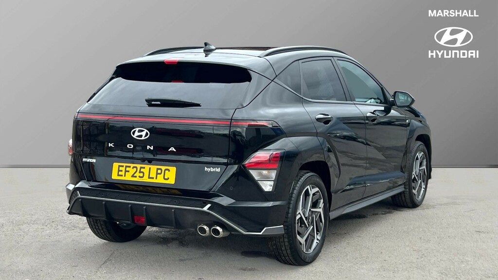 Hyundai Kona Kona 1.6 Hybrid 129 N Line Dct EF25LPC Black #3