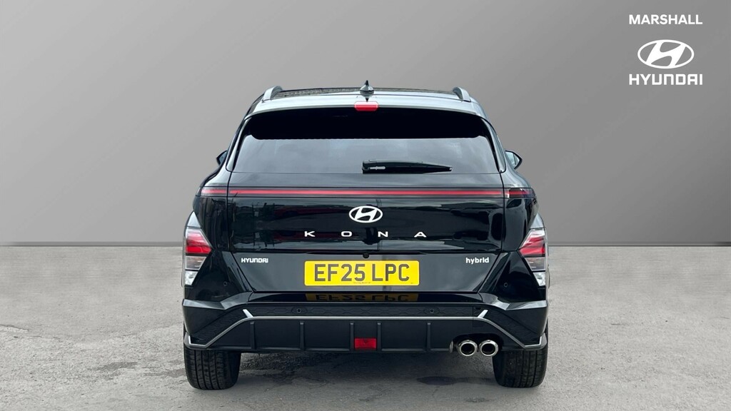 Hyundai Kona Kona 1.6 Hybrid 129 N Line Dct EF25LPC Black #4