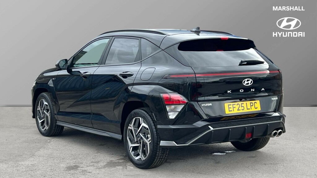 Hyundai Kona Kona 1.6 Hybrid 129 N Line Dct EF25LPC Black #5
