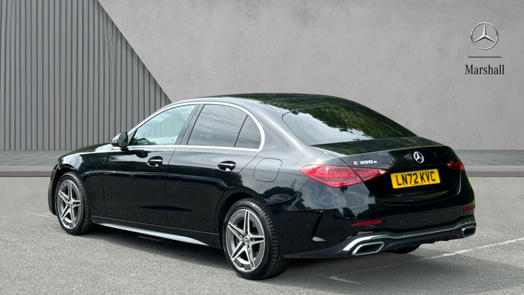 Mercedes-Benz C Class C Class C300e Amg Line 9G-tronic LN72KVC Black #2