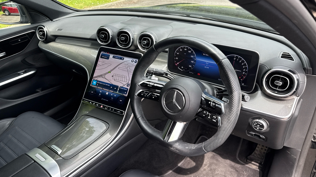 Mercedes-Benz C Class C Class C300e Amg Line 9G-tronic LN72KVC Black #3