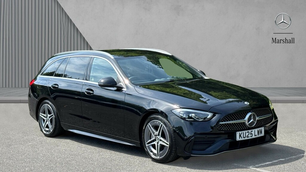 Mercedes-Benz C Class C Class C200 Amg Line 9G-tronic Black