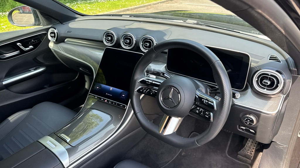Mercedes-Benz C Class C Class C200 Amg Line 9G-tronic KN75WPM Black #3
