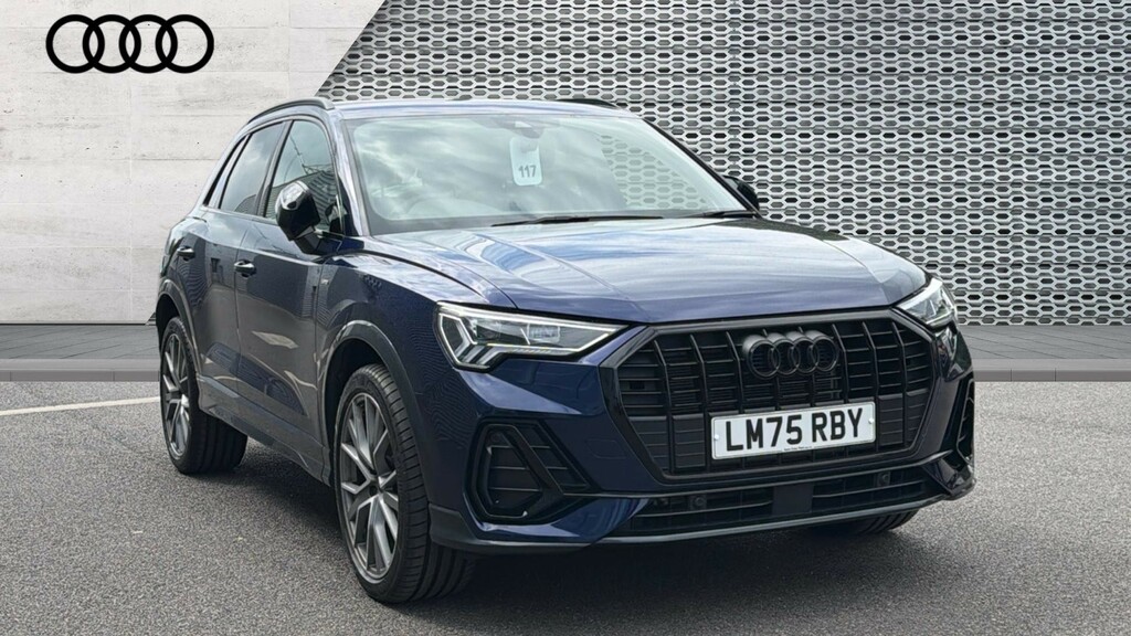 Audi Q3 Q3 35 Tfsi Black Edition S Tronic 20 Alloy Blue