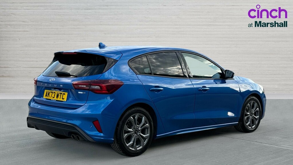 Ford Focus Focus 1.0 Ecoboost Hybrid Mhev 155 St-line Edition AK73WTC Blue #3