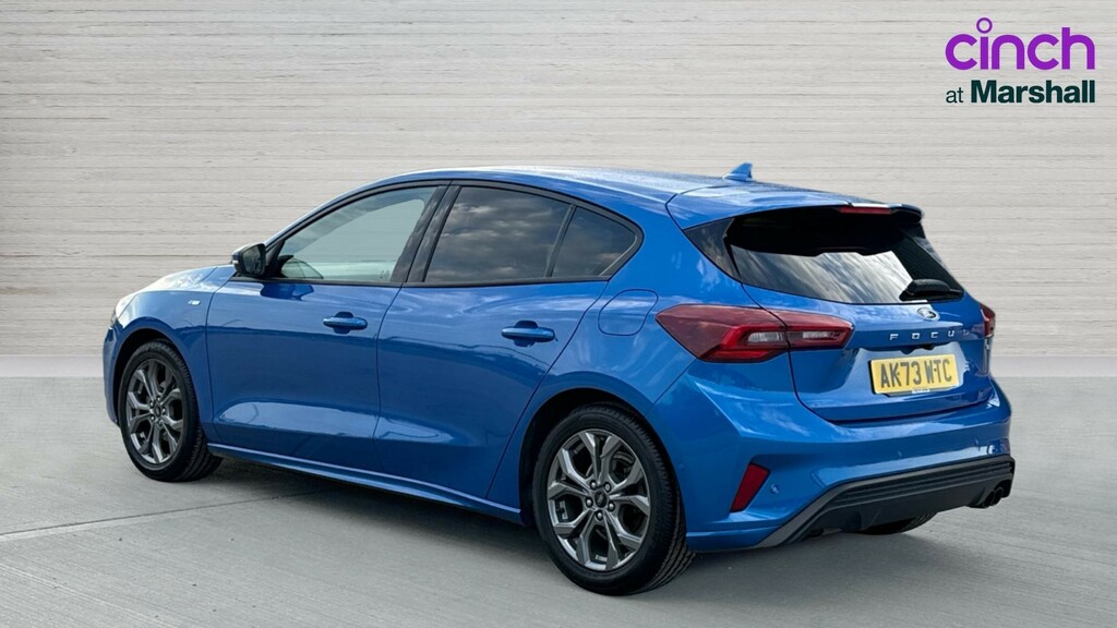 Ford Focus Focus 1.0 Ecoboost Hybrid Mhev 155 St-line Edition AK73WTC Blue #5