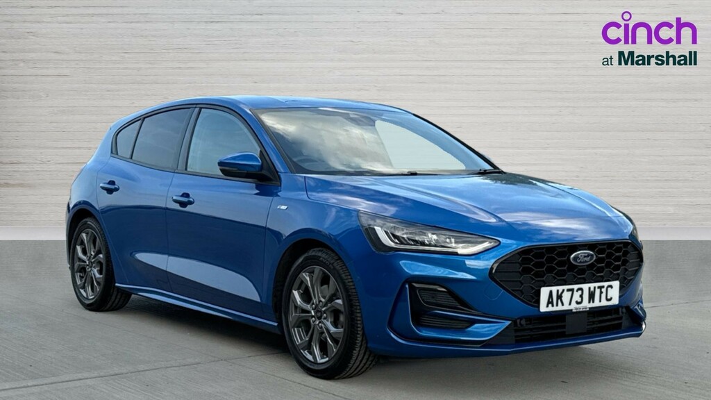 Ford Focus Focus 1.0 Ecoboost Hybrid Mhev 155 St-line Edition Blue