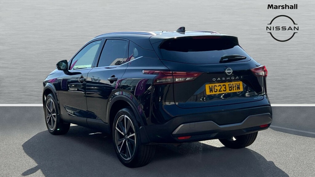 Nissan Qashqai Qashqai 1.3 Dig-t Mh Tekna WG23BHW Black #2