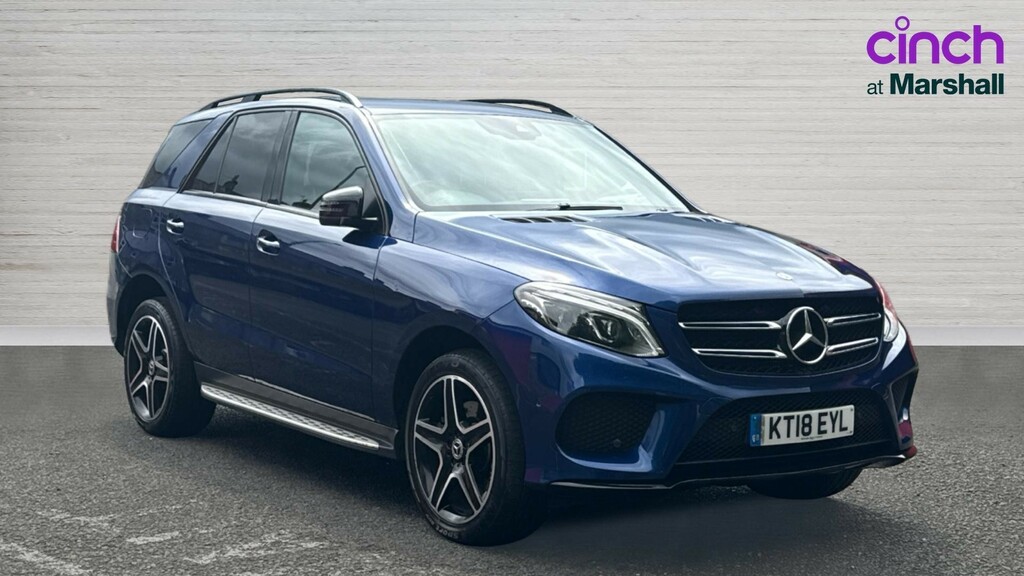 Mercedes-Benz GLE Class Gle 350D 4Matic Amg Night Edition 9G-tronic Blue