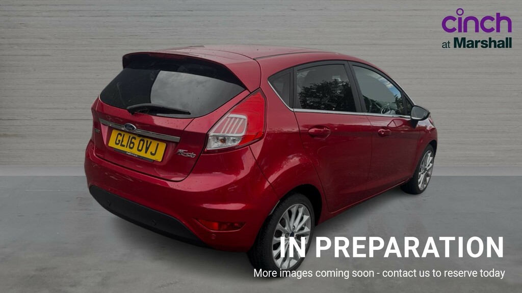 Ford Fiesta Fiesta 1.0 Ecoboost Titanium X Powershift Red