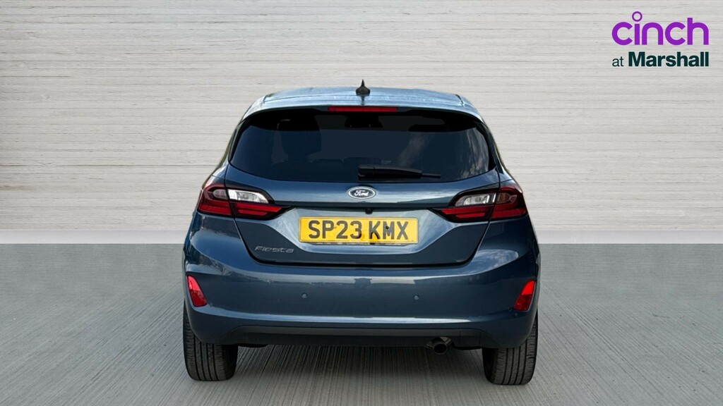 Ford Fiesta Fiesta 1.0 Ecoboost Titanium X SP23KMX Blue #4