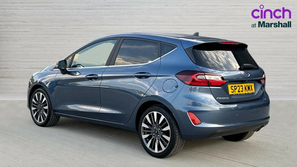 Ford Fiesta Fiesta 1.0 Ecoboost Titanium X SP23KMX Blue #5