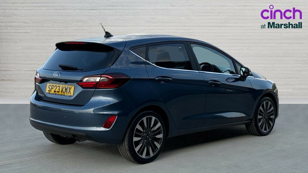 Ford Fiesta Fiesta 1.0 Ecoboost Titanium X SP23KMX Blue #3