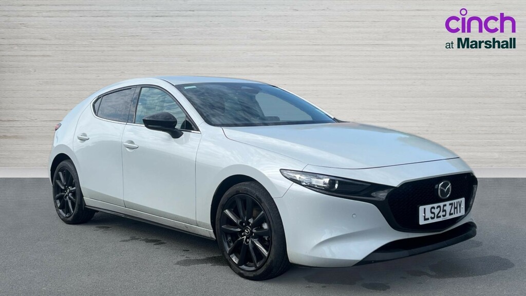Mazda 3 3 2.5 E-skyactiv G Mhev 140 Homura White