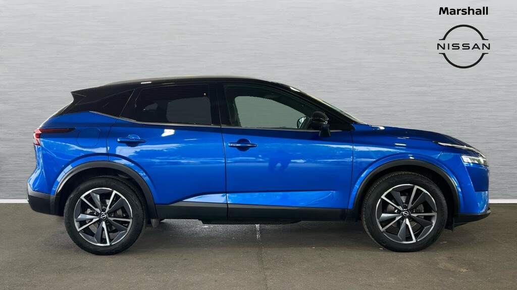 Nissan Qashqai Qashqai 1.3 Dig-t Mh Tekna FE24WBO Blue #3