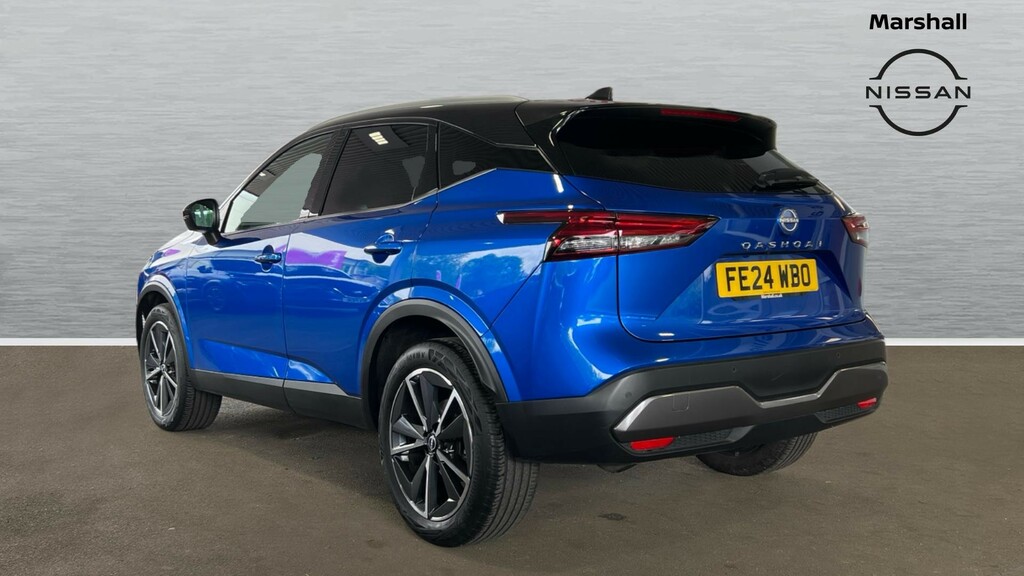Nissan Qashqai Qashqai 1.3 Dig-t Mh Tekna FE24WBO Blue #2