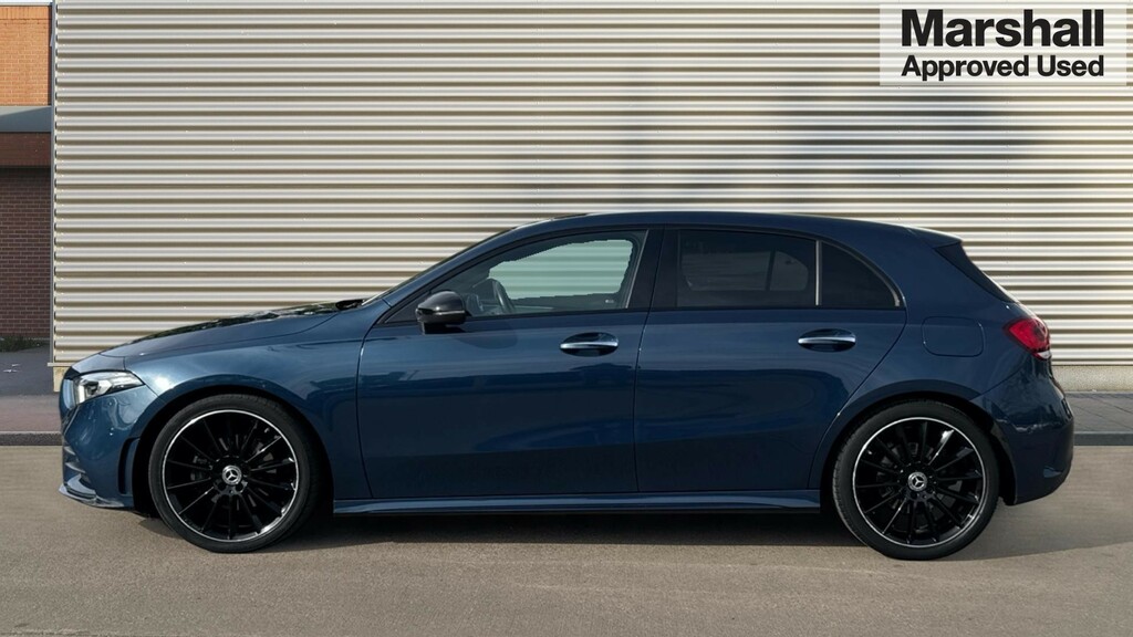 Mercedes-Benz A Class A Class A200 Amg Line Premium Plus Night Edition 5 FD72NNF Blue #6
