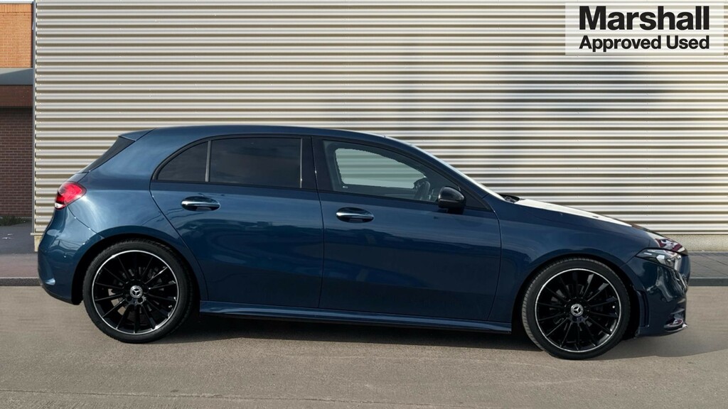 Mercedes-Benz A Class A Class A200 Amg Line Premium Plus Night Edition 5 FD72NNF Blue #2