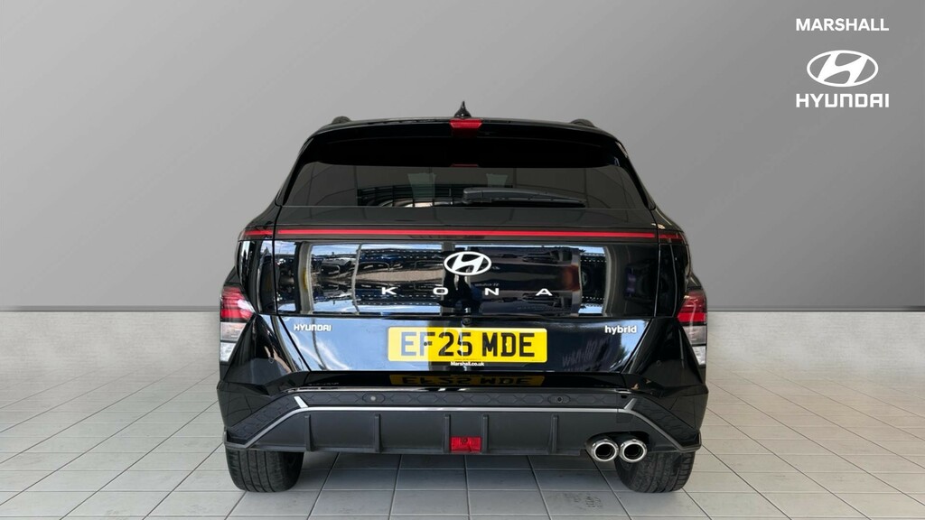 Hyundai Kona Kona 1.6 Hybrid 129 N Line Dct EF25MDE Black #4