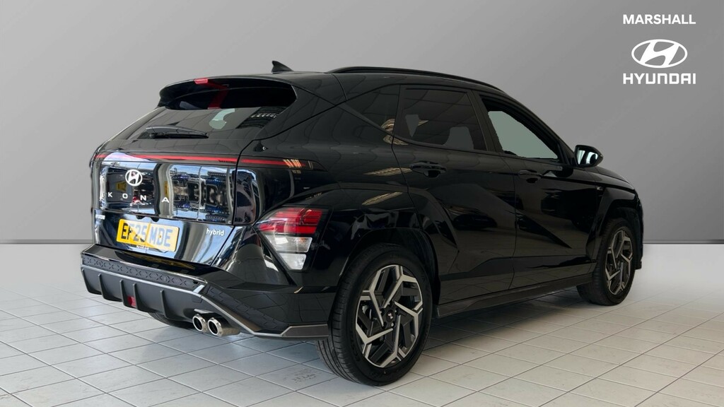 Hyundai Kona Kona 1.6 Hybrid 129 N Line Dct EF25MDE Black #3