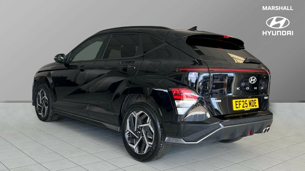 Hyundai Kona Kona 1.6 Hybrid 129 N Line Dct EF25MDE Black #5