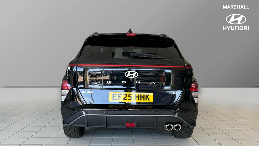 Hyundai Kona Kona 1.6 Hybrid 129 N Line Dct EF25HHK Black #4