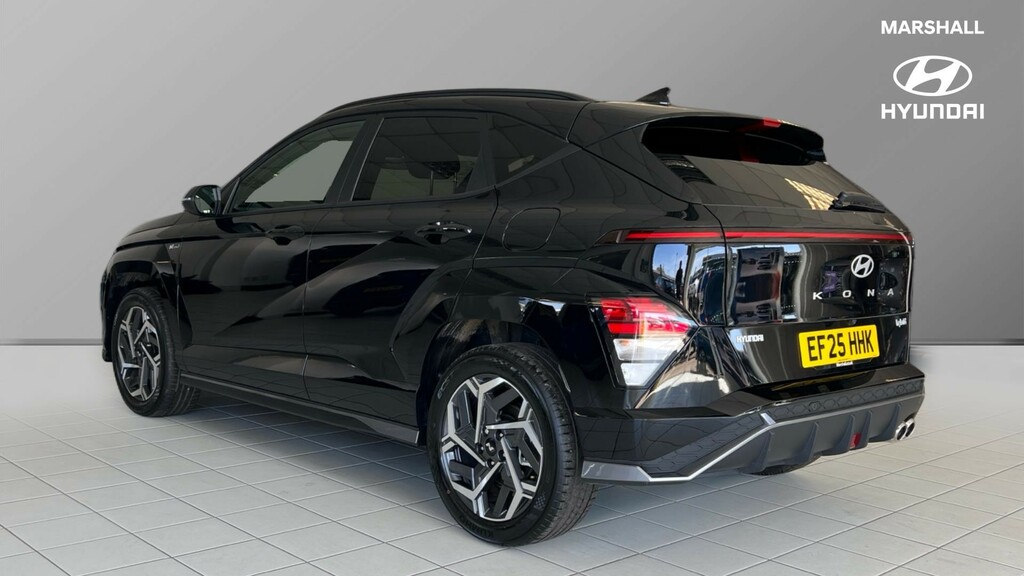 Hyundai Kona Kona 1.6 Hybrid 129 N Line Dct EF25HHK Black #5