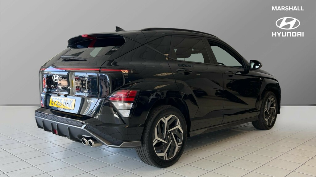 Hyundai Kona Kona 1.6 Hybrid 129 N Line Dct EF25HHK Black #3