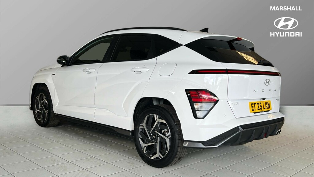 Hyundai Kona Kona 1.6 Hybrid 129 N Line Dct EF25LKN White #5