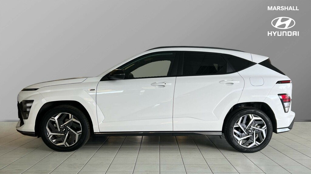 Hyundai Kona Kona 1.6 Hybrid 129 N Line Dct EF25LKN White #6