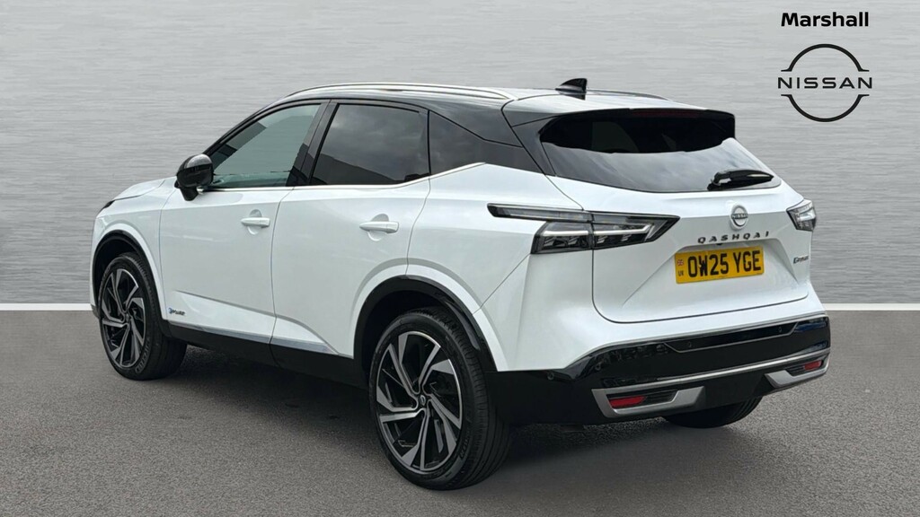 Nissan Qashqai Qashqai 1.5 E-power Tekna OW25YGE White #2