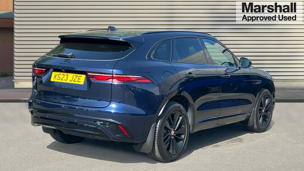 Jaguar F-Pace F-pace 2.0 D200 R-dynamic Black Awd KS23JZE Blue #3