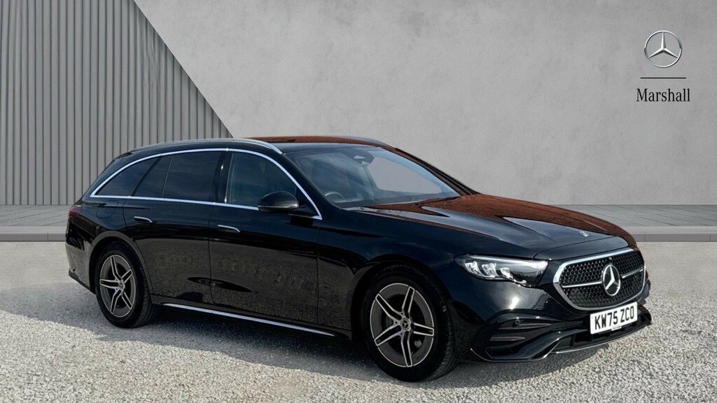Mercedes-Benz E Class E Class E220d Amg Line 9G-tronic Black