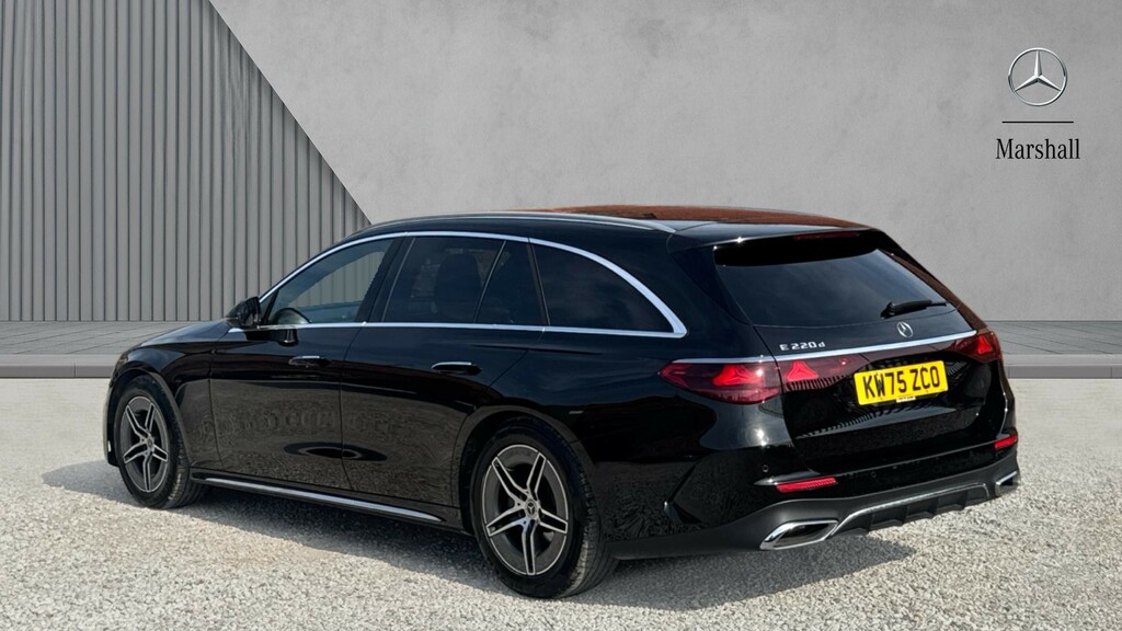 Mercedes-Benz E Class E Class E220d Amg Line 9G-tronic Black #2