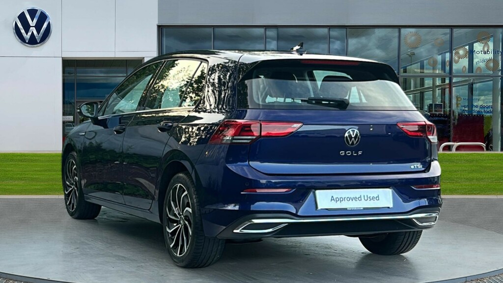 Volkswagen Golf Golf 1.5 Etsi 150 Style Dsg KW23MVT Blue #3