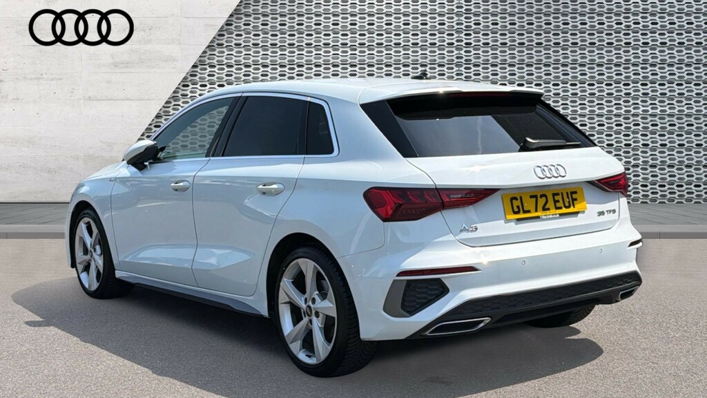 Audi A3 A3 35 Tfsi S Line GL72EUF White #3