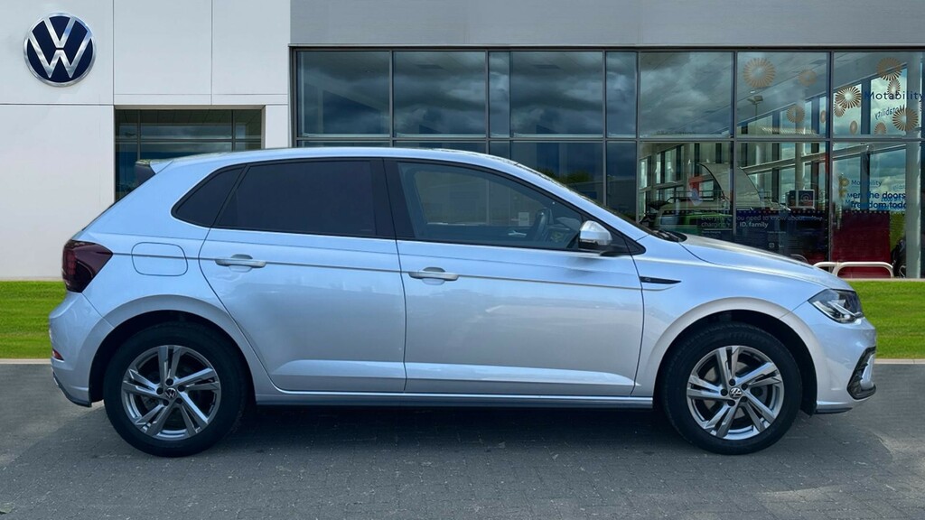 Volkswagen Polo Polo 1.0 Tsi 110 R-line Dsg RY24YEL Silver #4