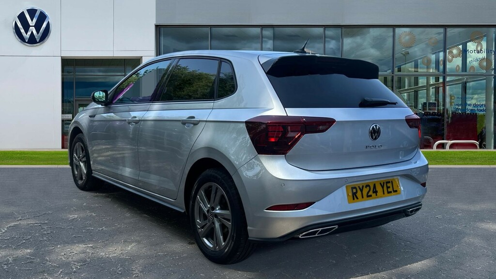 Volkswagen Polo Polo 1.0 Tsi 110 R-line Dsg RY24YEL Silver #3