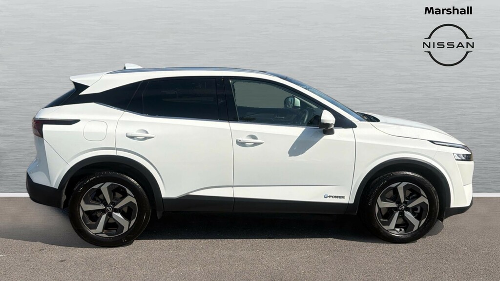 Nissan Qashqai Qashqai 1.5 E-power N-connecta BG24OYX White #3