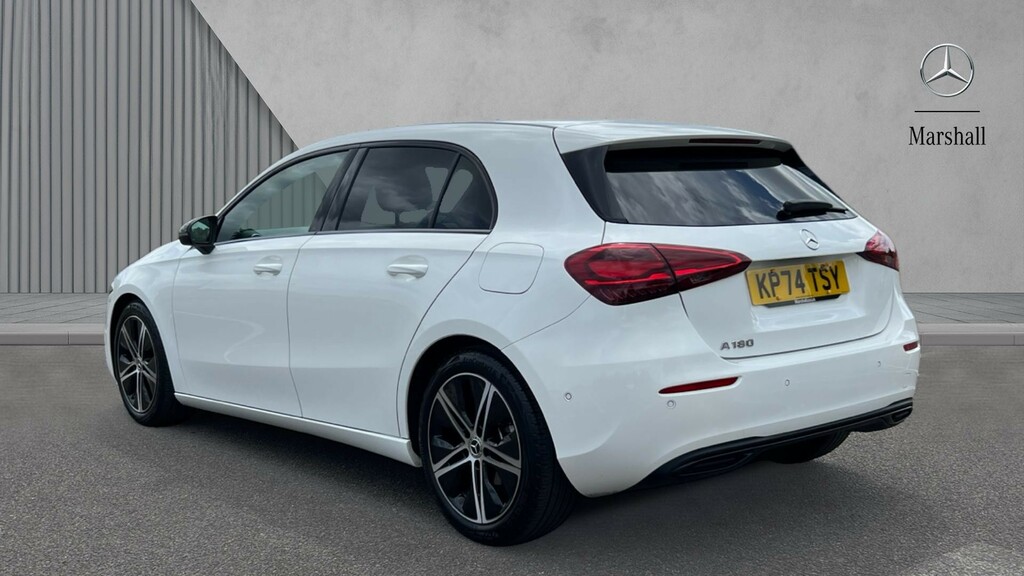 Mercedes-Benz A Class A Class A180 Sport Edition KP74TSY White #2