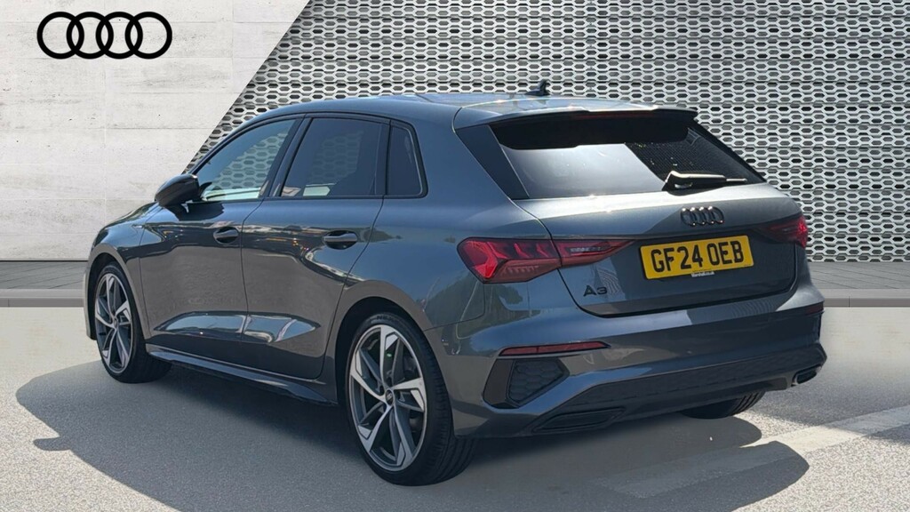 Audi A3 A3 35 Tfsi Black Edition S Tronic GF24OEB Grey #3