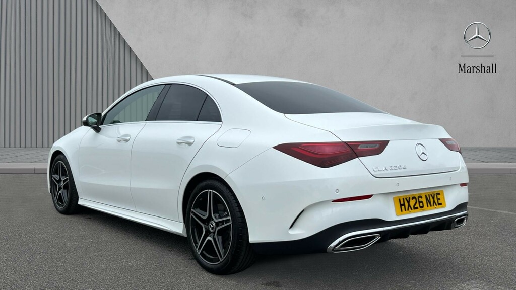 Mercedes-Benz CLA Class Cla 220D Amg Line Executive HX26NXE White #2