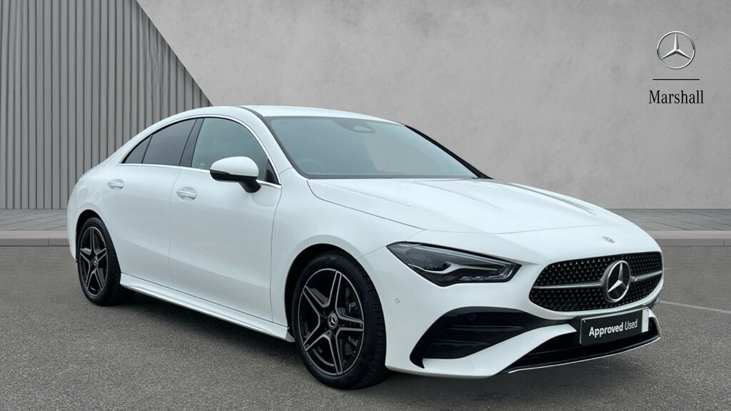 Mercedes-Benz CLA Class Cla 220D Amg Line Executive White