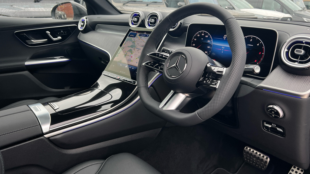 Mercedes-Benz GLC Class Glc 220D 4Matic Amg Line Premium Pan HX26NSJ Grey #3
