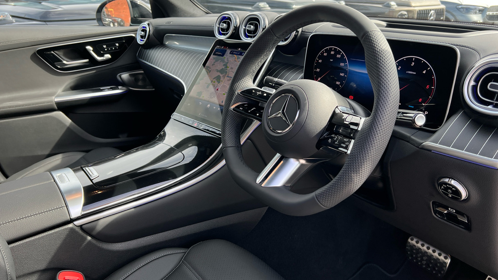 Mercedes-Benz GLC Class Glc 220D 4Matic Amg Line Premium Plus Coupe PO26RNE Grey #3