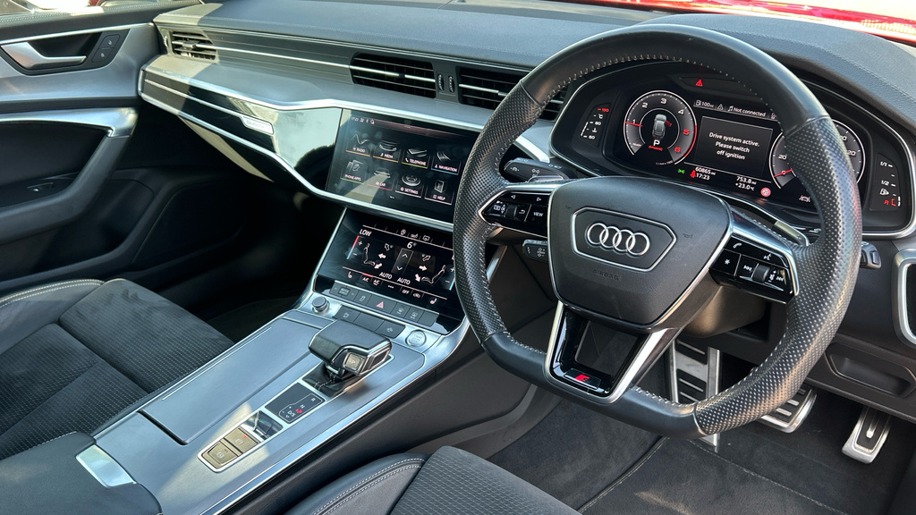 Audi A6 Avant A6 40 Tdi Quattro Black Edition S Tronic Red #6