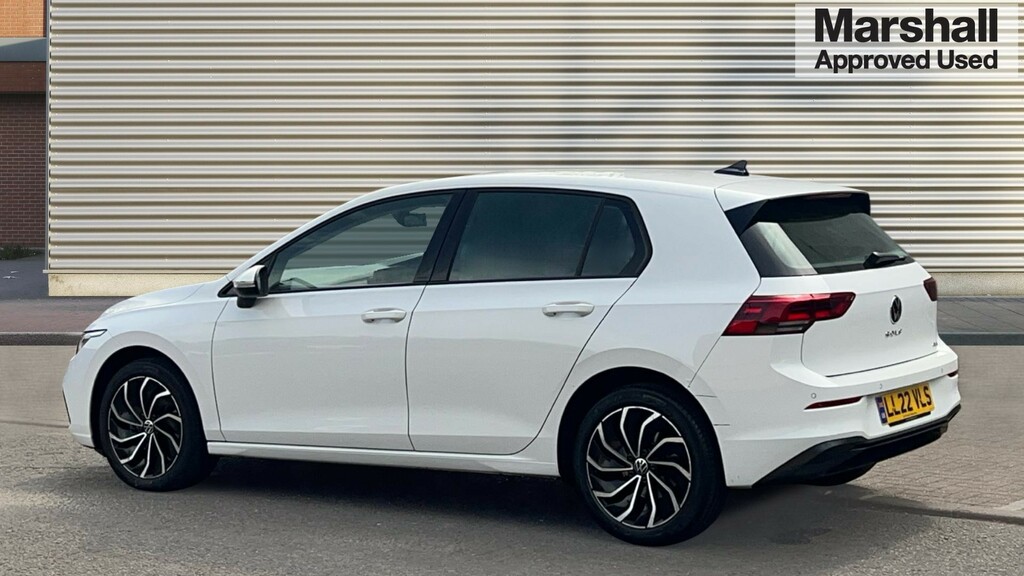 Volkswagen Golf Golf 1.0 Etsi Life Dsg LL22VLS White #5
